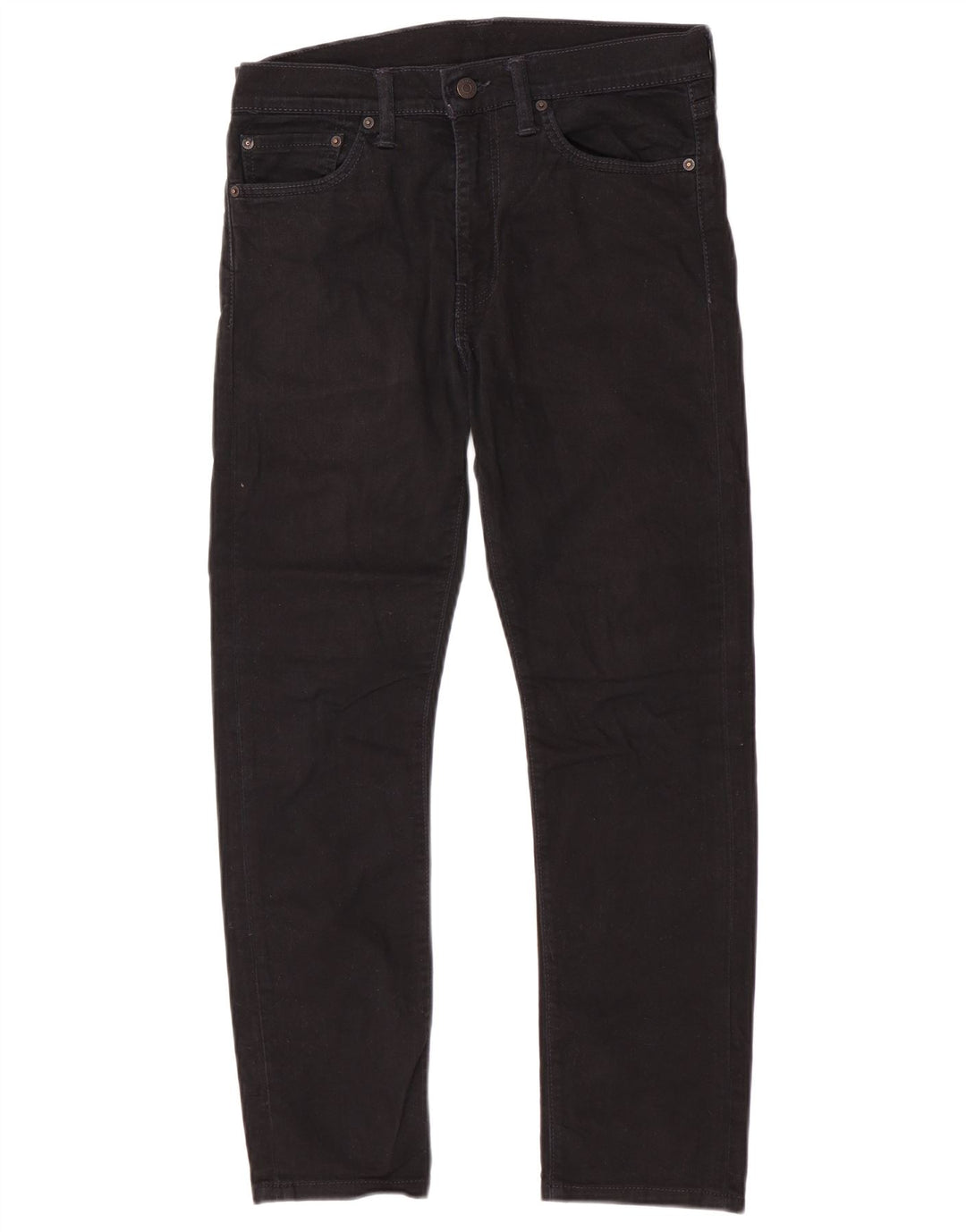 Levi's Slim Jeans til mænd W31 L27 Sort