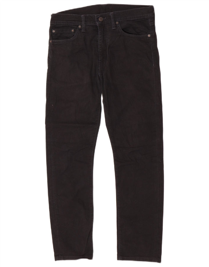 Levi's Slim Jeans til mænd W31 L27 Sort
