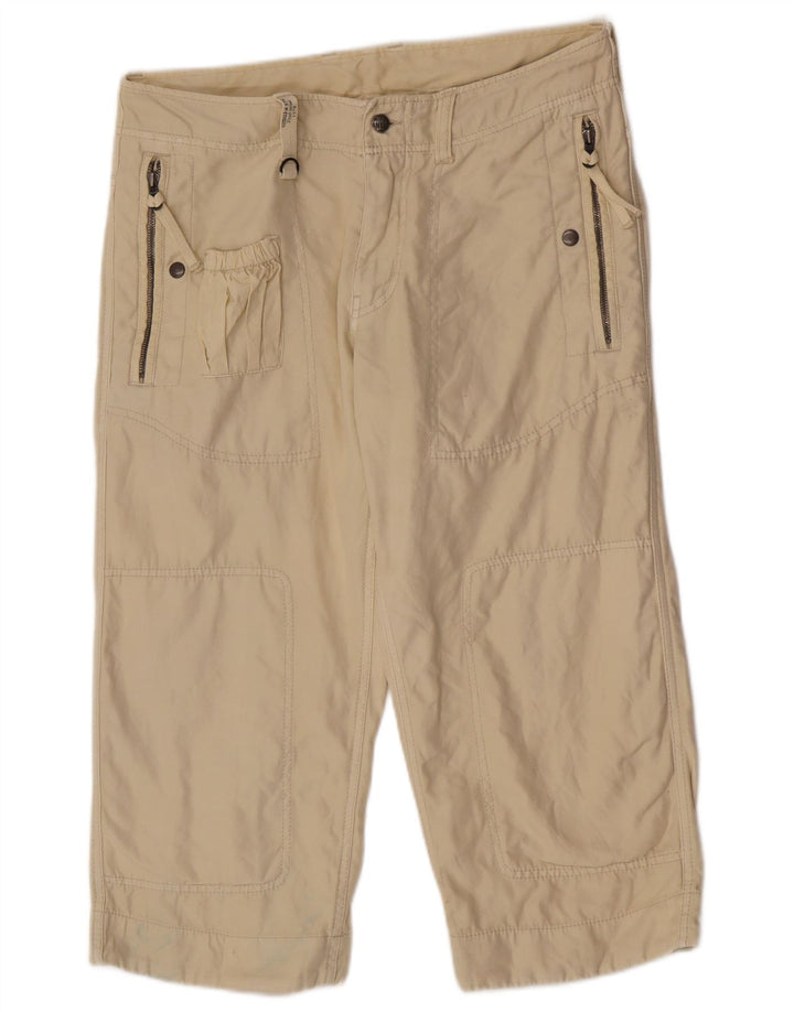 Diesel Dame Cargo Capri Bukser W31 L21 Beige Bomuld