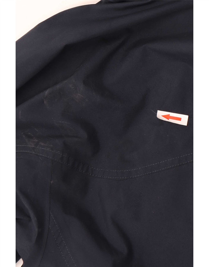 Berghaus Regnjakke med hætte til mænd UK 38 Medium Navy Blue Polyester