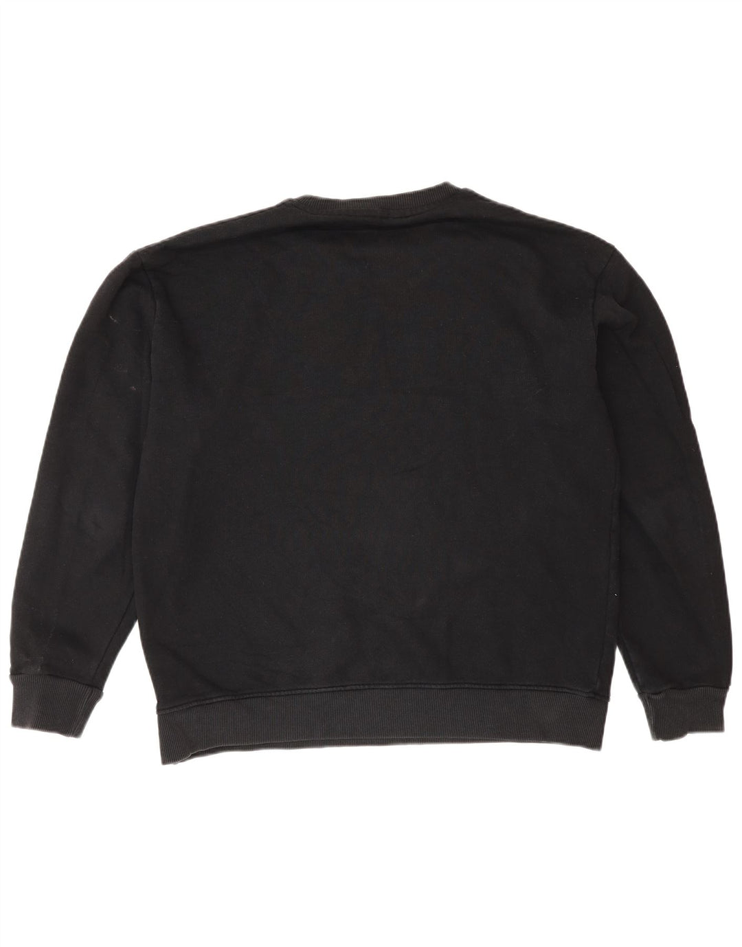 K-Way Herre Sweatshirt Jumper Stor Sort Bomuld