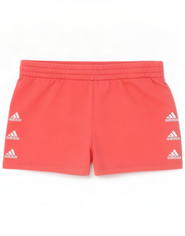 Adidas Girls Aeroready Graphic Sports Shorts 12-13 år Pink Bomuld