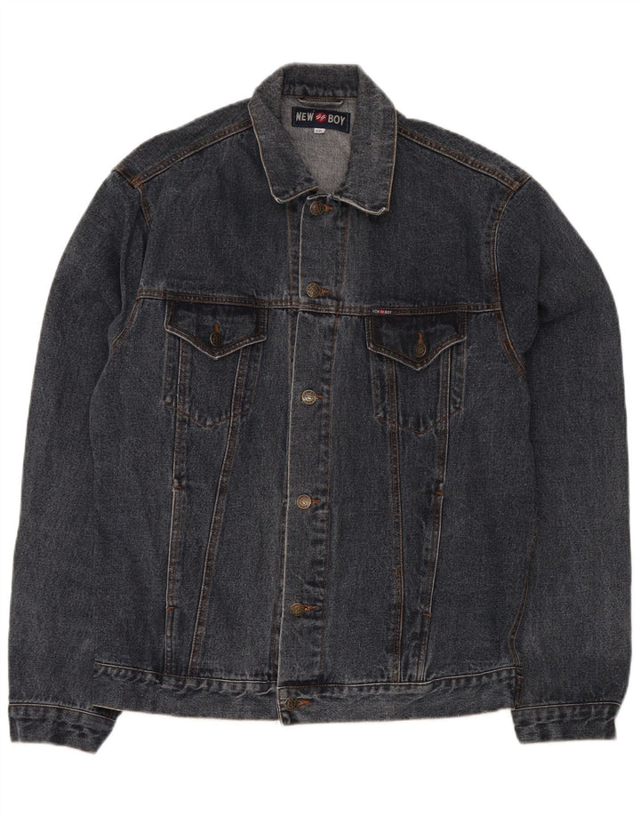 VINTAGE Denimjakke til mænd UK 44 2XL Blå Bomuld