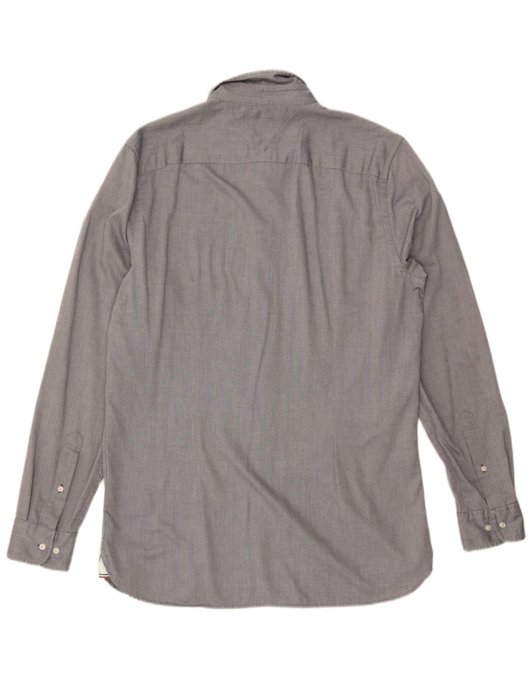 TOMMY HILFIGER Slim Fit skjorte til mænd, stor grå bomuld