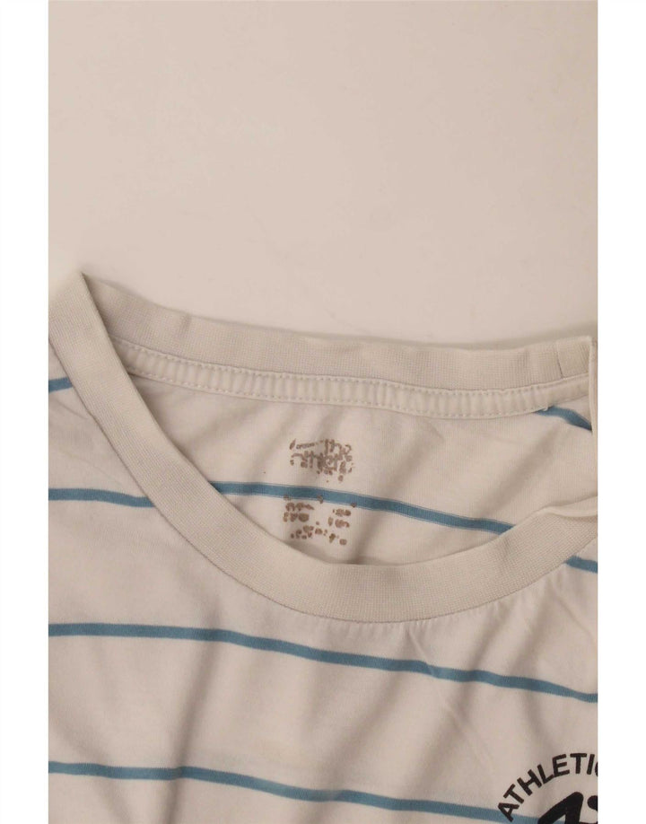 Nike T-shirt top mellem mænd, hvid farveblok