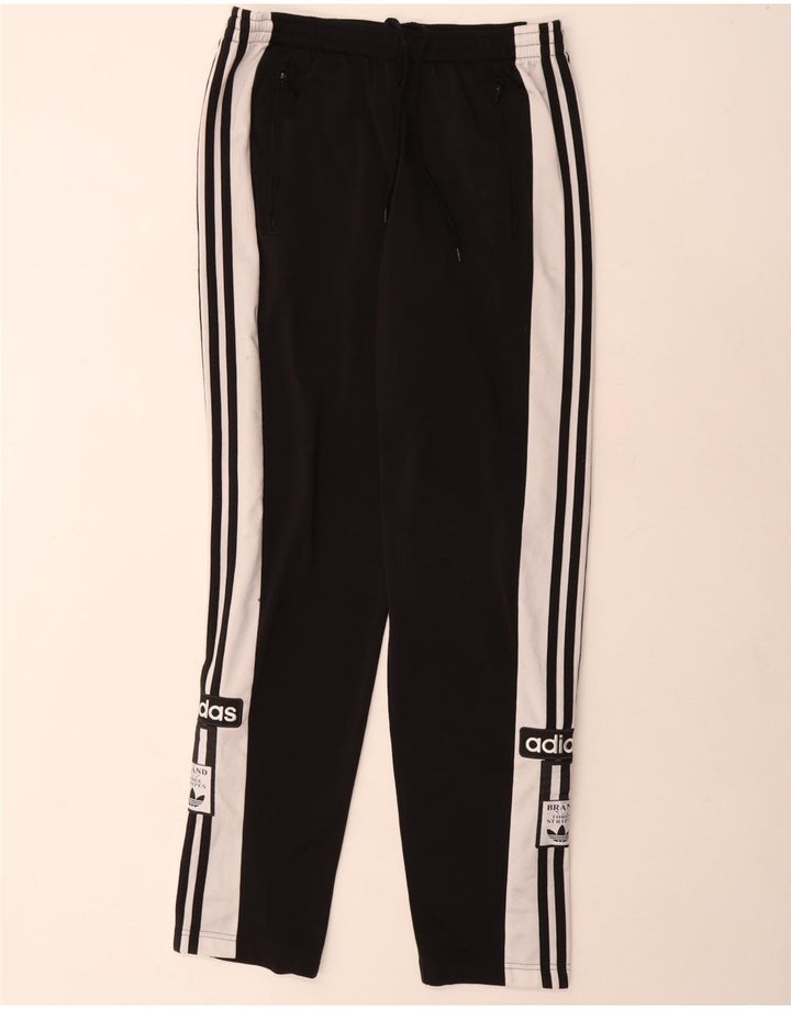 ADIDAS Grafisk træningsdragt bukser til mænd Medium Sort Colourblock Polyester