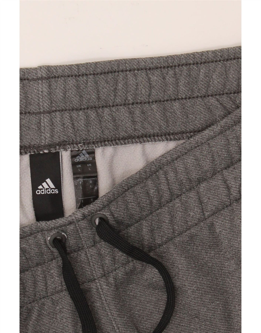 ADIDAS Mens Tracksuit Trousers Large Grey Polyester Vintage Adidas and Second-Hand Adidas from Messina Hembry 