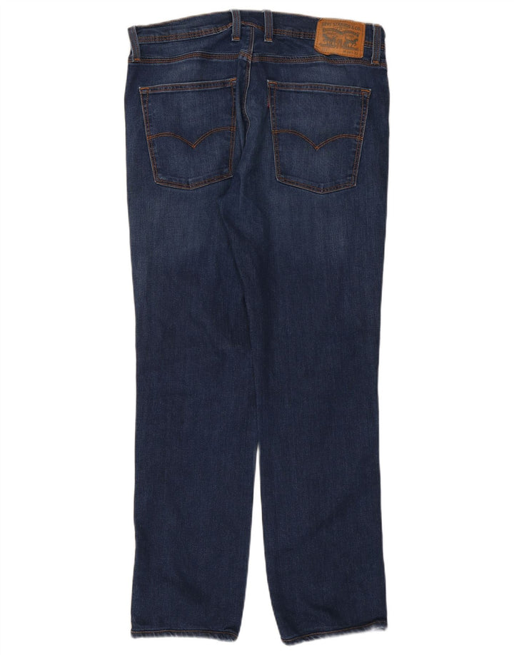 Levi's Herre 511 Slim Jeans W34 L32 Blå Bomuld