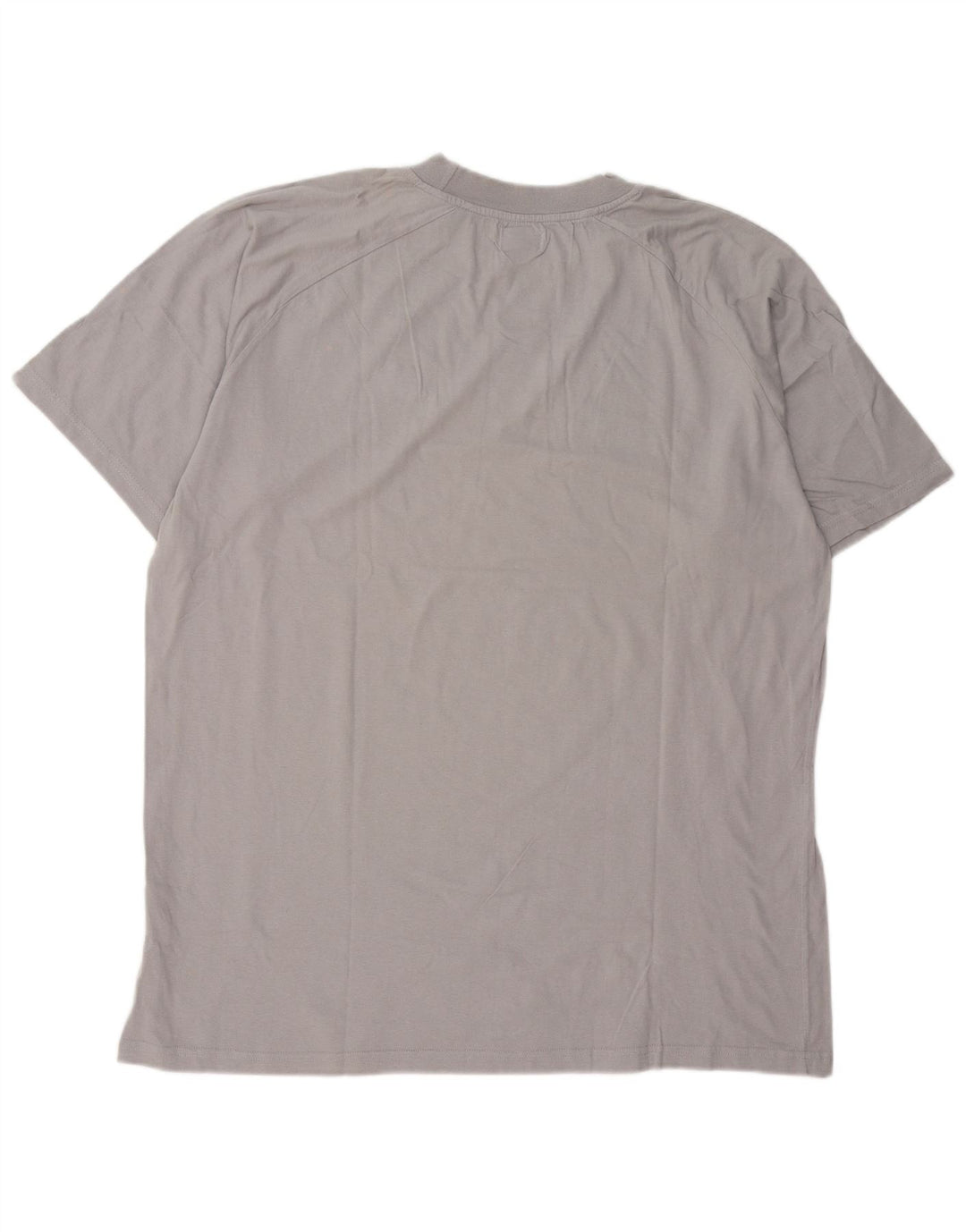 Kappa Herre T-Shirt Top 2XL Grå Bomuld