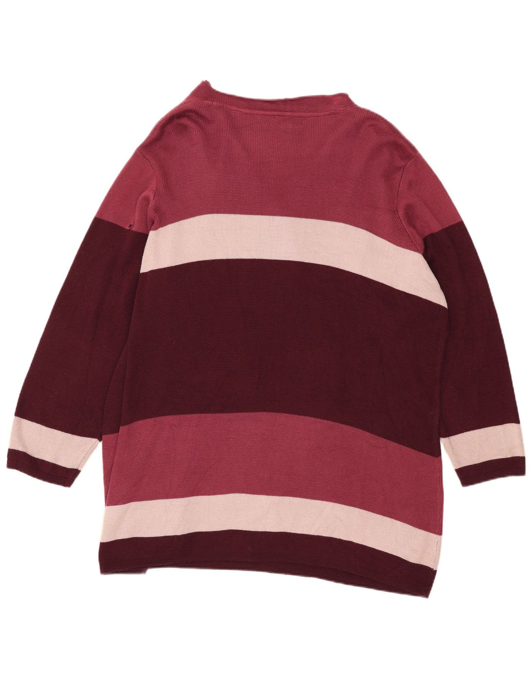 Marks & Spencer Dame Longline Cardigan Sweater UK 18 XL Flerfarvet