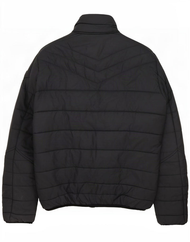 Diesel Herre polstret jakke UK 40 Large Grå Nylon