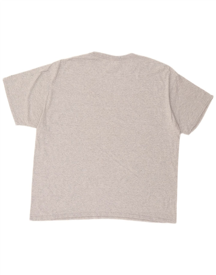 RUSSELL ATHLETIC Herre Salukis Grafisk T-Shirt Top 2XL Grå Bomuld