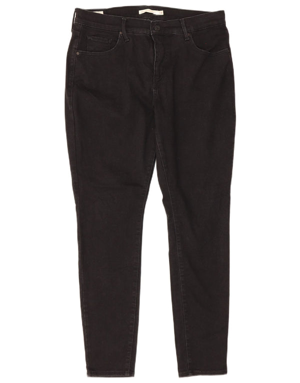 Levi's Mens 311 Shaping Skinny Jeans US 16 2XL W34 L29 Sort Bomuld