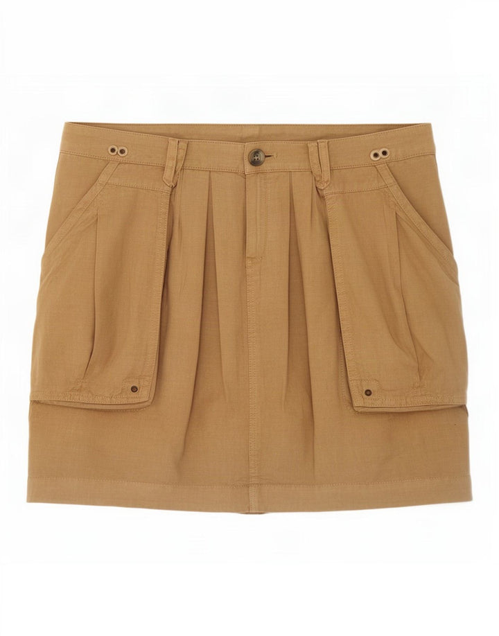 Massimo Dutti Dame Mini-nederdel Medium W30 Beige
