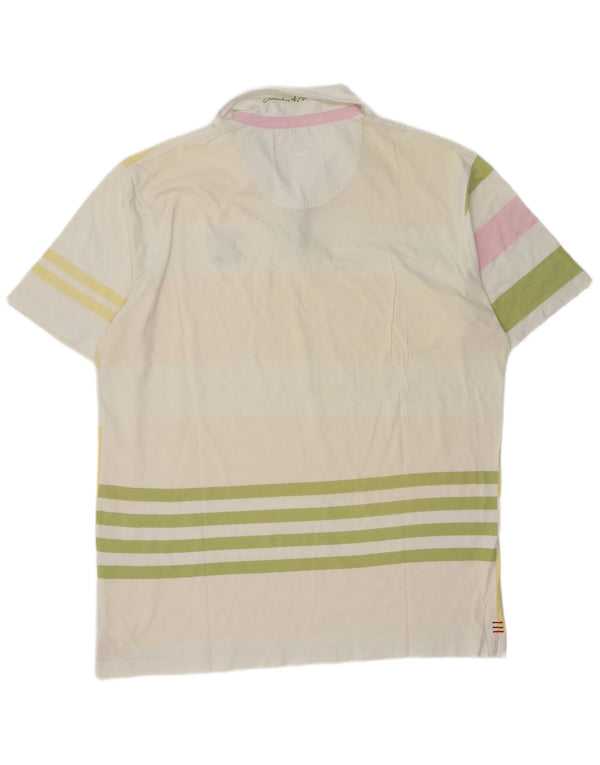 Canterbury Rugby Polo Shirt til mænd 2XL Flerfarvet Stribet
