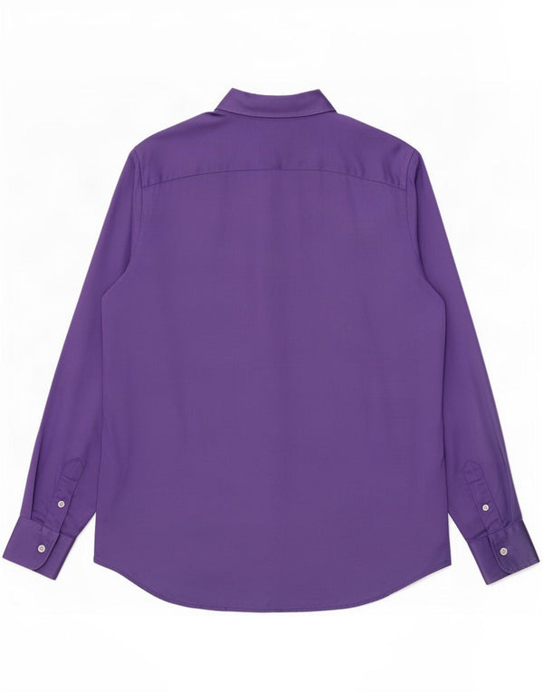 Ralph Lauren Womens Shirt Blouse UK 14 Medium Purple Viscose