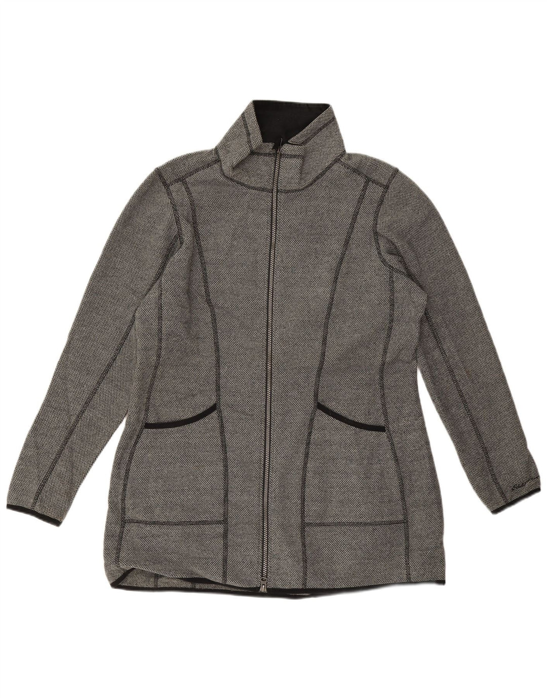 Eddie Bauer Dame træningsdragt Topjakke UK 18 XL Grå Polyester
