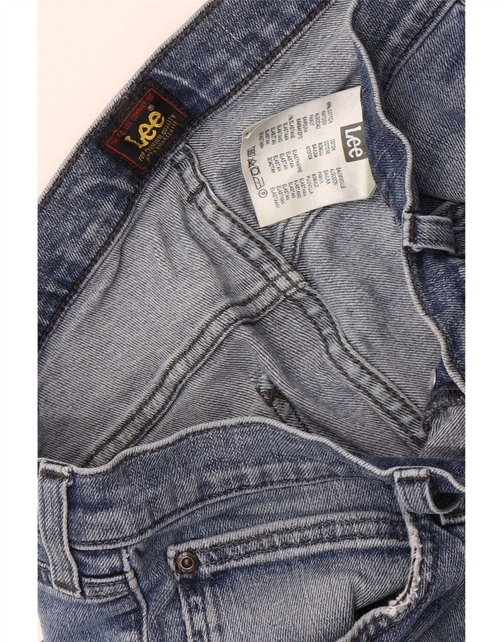 Lee Mens Daren Straight Jeans W34 L34 Blå Bomuld