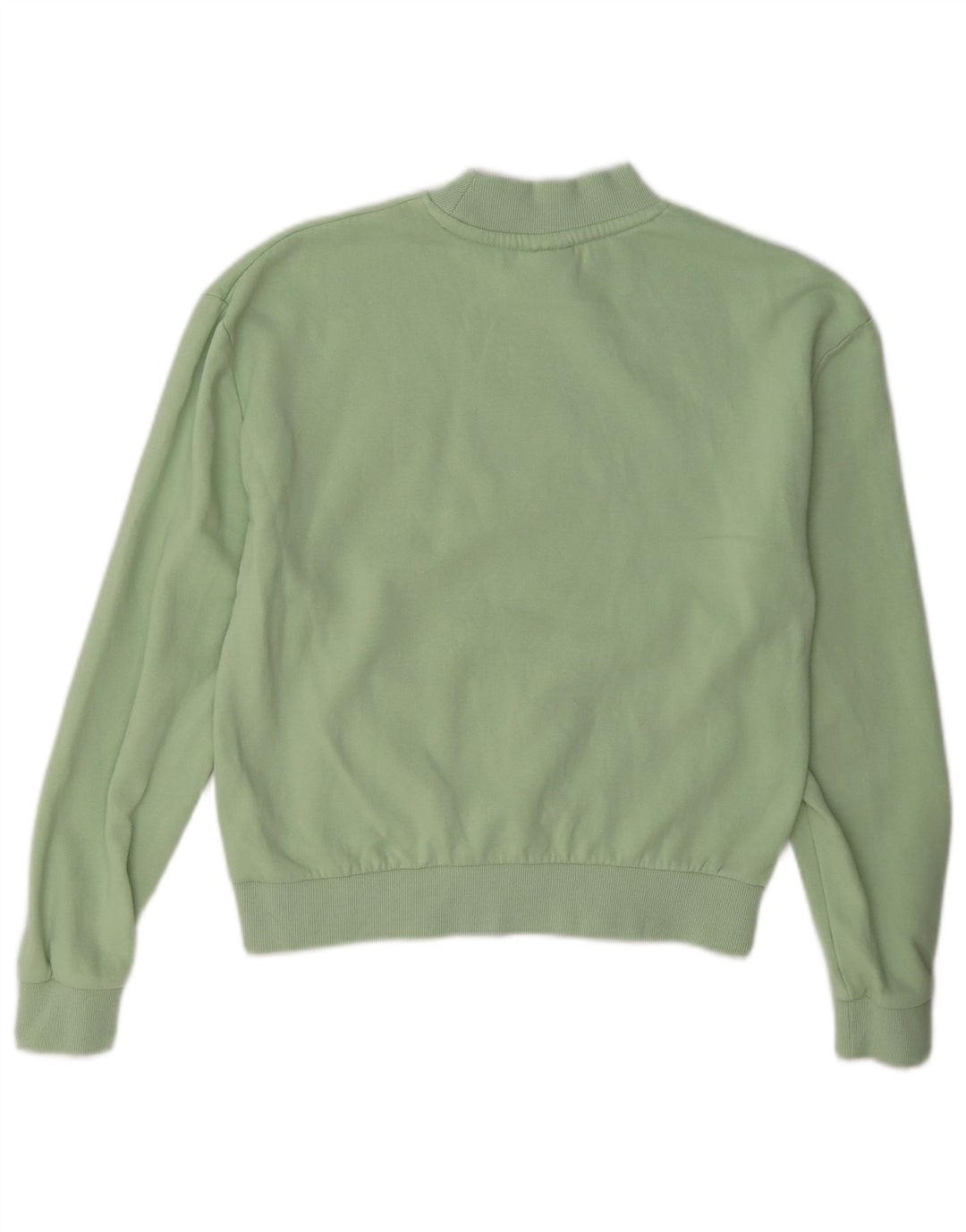 Fila Oversized Sweatshirt Jumper UK 6 XS Grøn Colourblock
