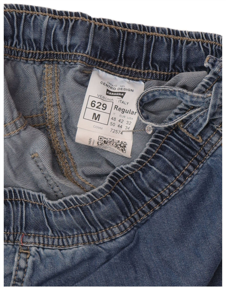 Carrera Herre 629 Cargo Denim Shorts IT 48 Medium W32 Blå Bomuld
