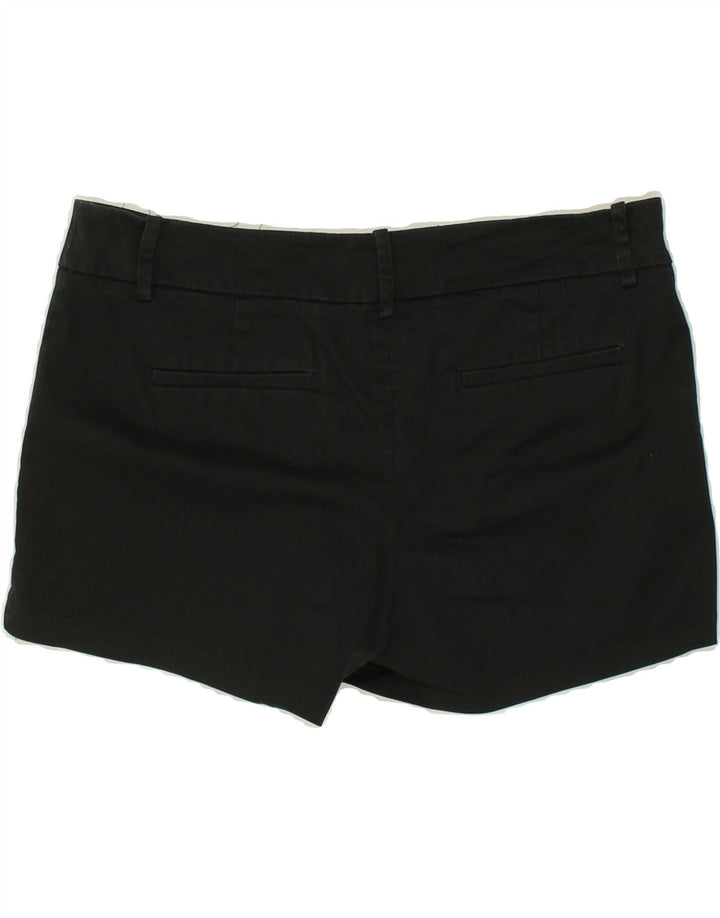 MOSSIMO Womens Hot Pants US 12 Large W32 Black Cotton Vintage Mossimo and Second-Hand Mossimo from Messina Hembry 