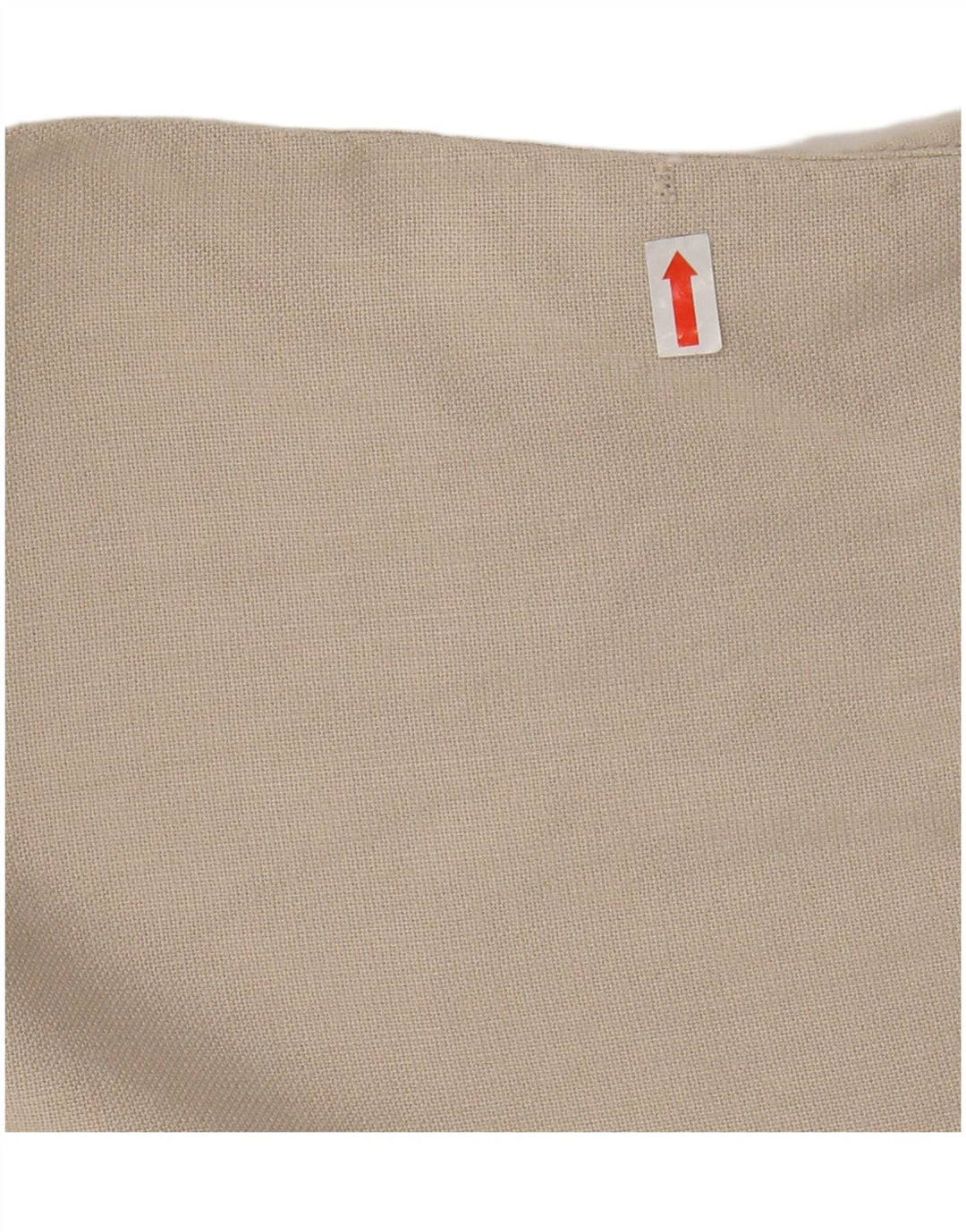 ARMANI Mens Straight Casual Trousers W33 L28 Beige