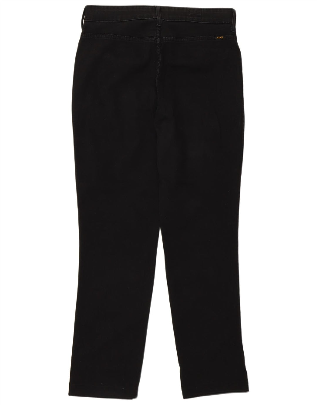 Lee Lige Jeans til kvinder W34 L28 Sort bomuld