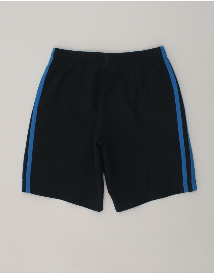 ADIDAS Boys Sport Shorts 3-4 Years Navy Blue Colourblock | Vintage Adidas | Thrift | Second-Hand Adidas | Used Clothing | Messina Hembry 