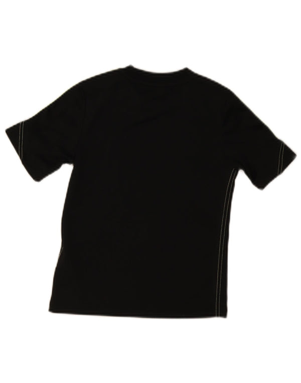 Adidas Boys T-Shirt Top 7-8 år Sort Polyester Sports