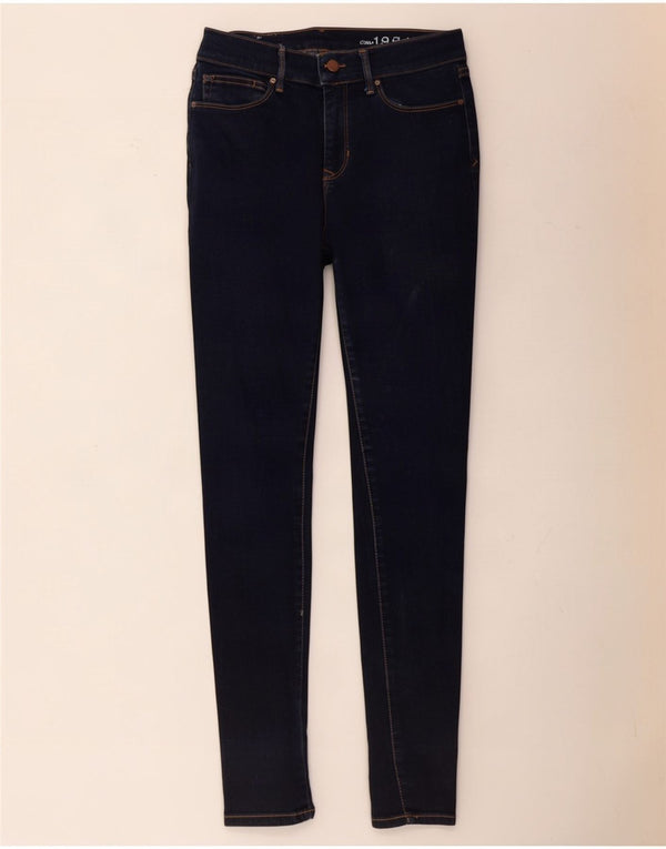 Gap Dame Skinny Jeans W27 L29 Marineblå Bomuld