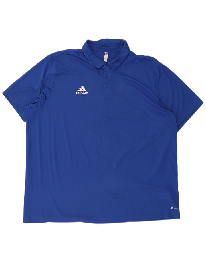 Adidas Aeroready Polo Shirt til mænd 3XL Blå Polyester