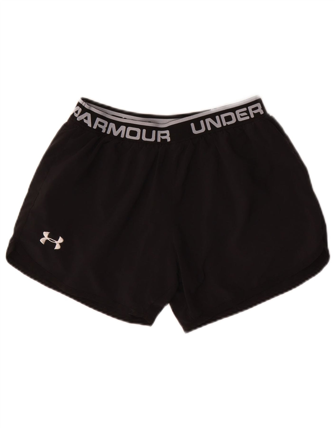 UNDER ARMOUR grafiske sportsshorts 13-14 år XL Sort