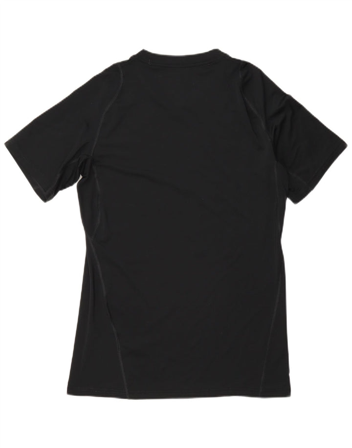 Nike Herre Dri Fit grafisk T-shirt Top Lille sort Camouflage Polyester