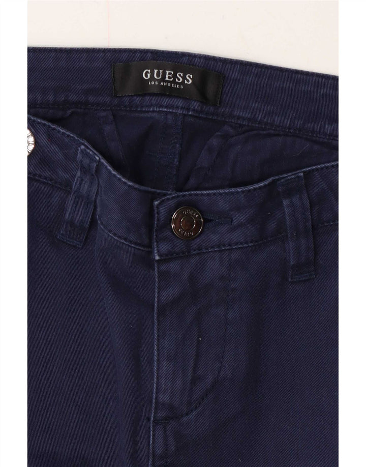 Guess Slim Chino-bukser til kvinder W30 L28 Marineblå