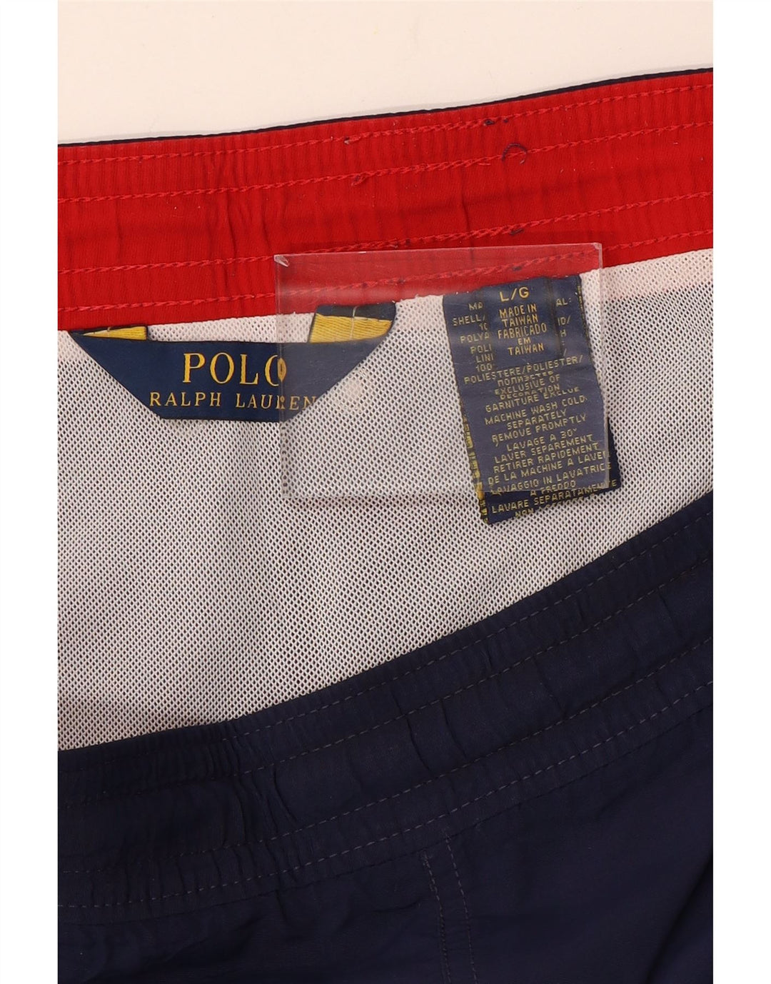 POLO RALPH LAUREN Badeshorts til mænd store marineblå nylon