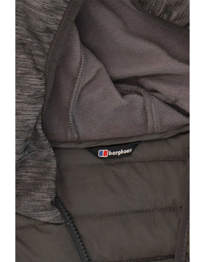 Berghaus drenge hættepolstret jakke 14-15 år Grå Colourblock Polyester
