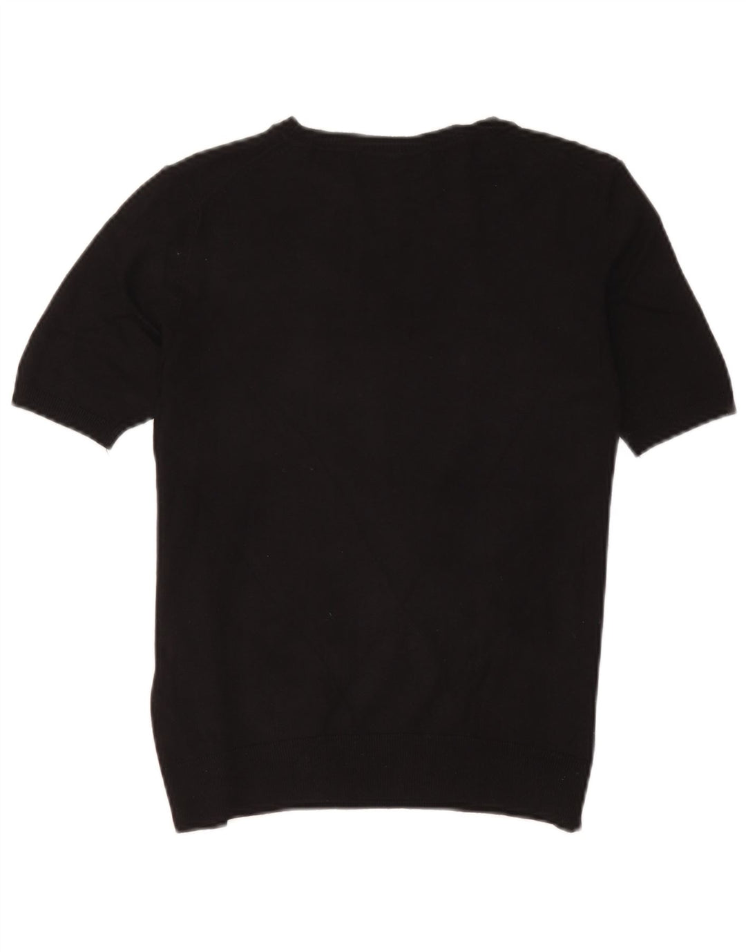Marks & Spencer Damebluse Top UK 10 Small Black Viscose