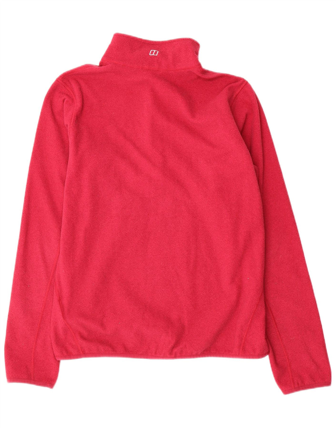 BERGHAUS Fleece Jumper med lynlås til kvinder UK 16 Large Pink Polyester