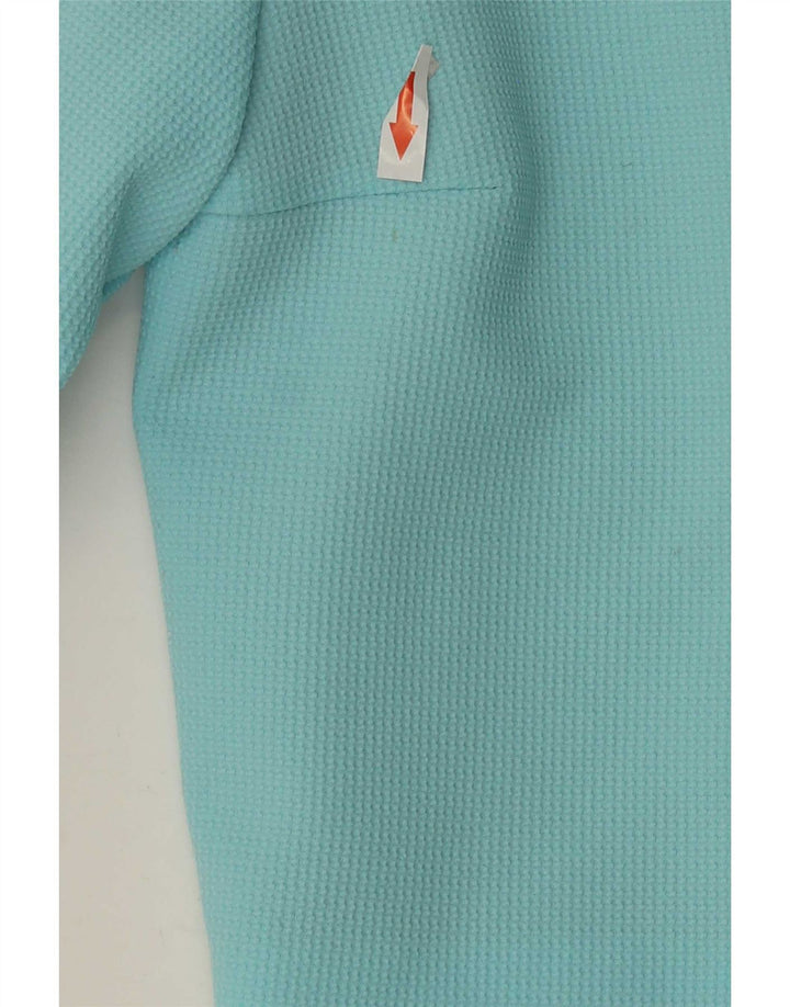 Vintage Dame Bolero Jacket UK 10 Small Blue