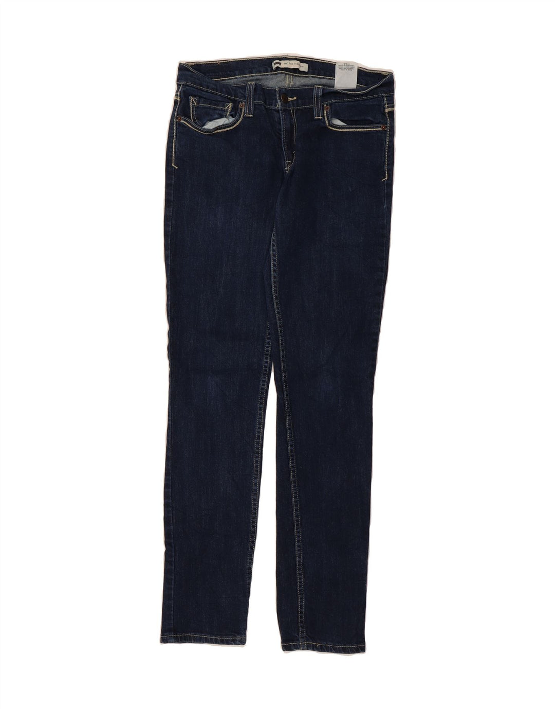 LEVI'S Womens Too Superlow Slim Jeans US 11 Large W30 L32 Blue Cotton Vintage Levi's and Second-Hand Levi's from Messina Hembry 