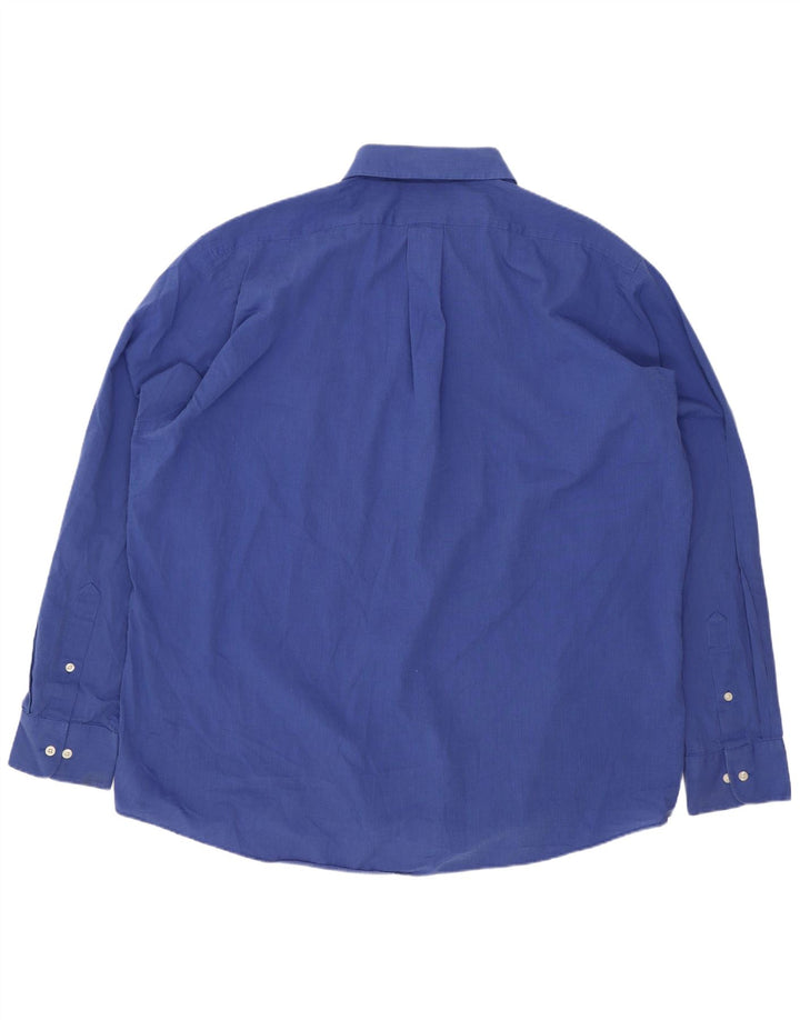 Chaps Herreskjorte Str. 17 1/2 XL Blå Bomuld