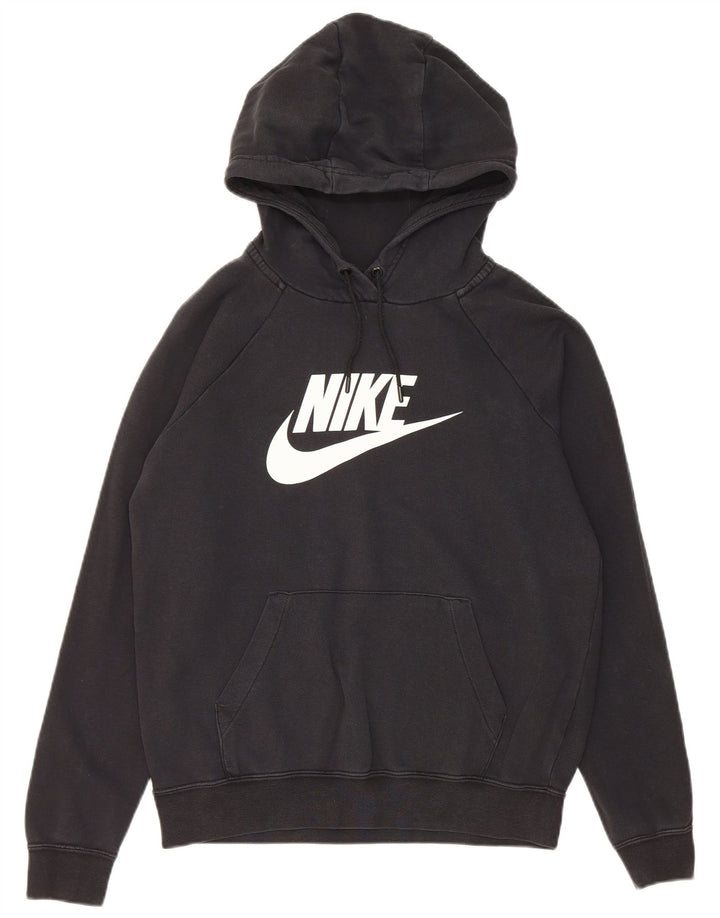 Nike grafisk hættetrøje til mænd, lille sort bomuld