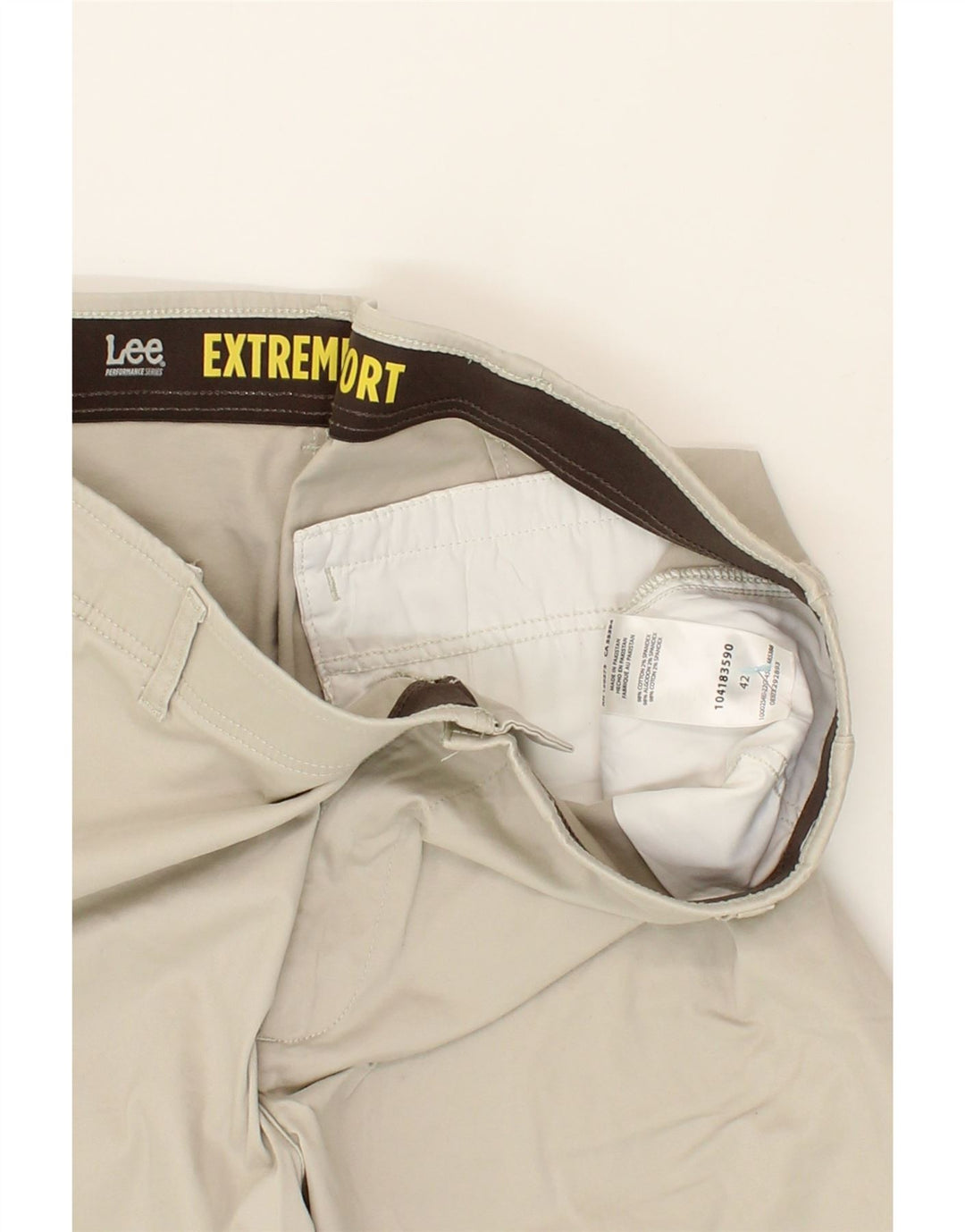 LEE Mens Chino Shorts W42 2XL Beige Cotton Vintage Lee and Second-Hand Lee from Messina Hembry 