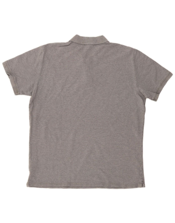 Napapijri herre poloshirt 2XL grå bomuld