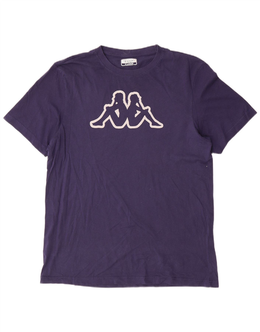 Kappa Herre grafisk T-shirt Top XL Marineblå