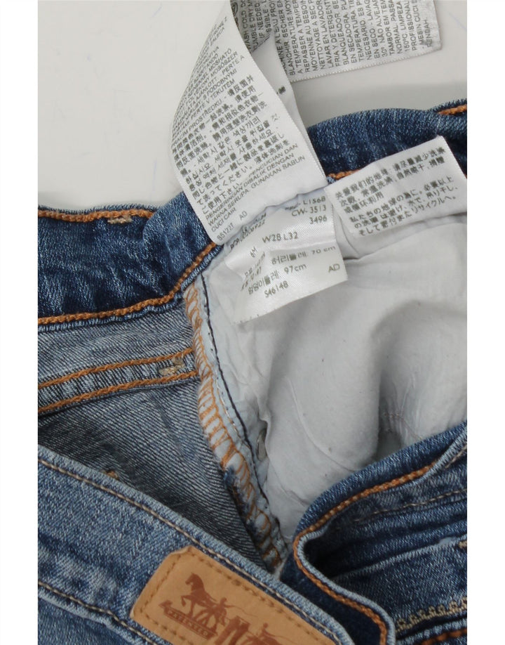 LEVI'S Womens 515 Bootcut Jeans US 6 Medium W28 L32 Blue Cotton Vintage Levi's and Second-Hand Levi's from Messina Hembry 