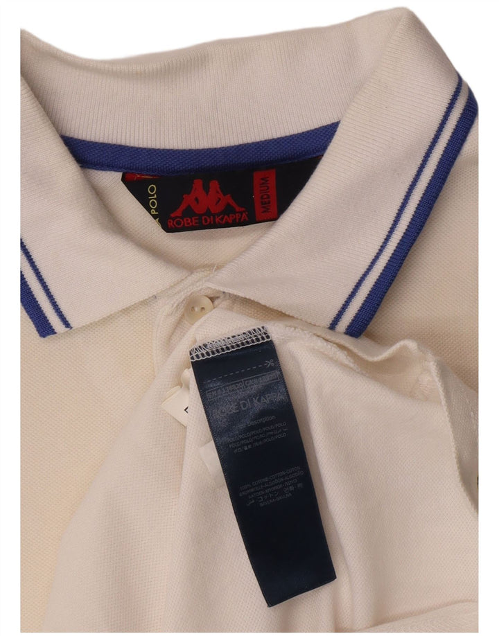Kappa herre poloshirt Medium hvid bomuld