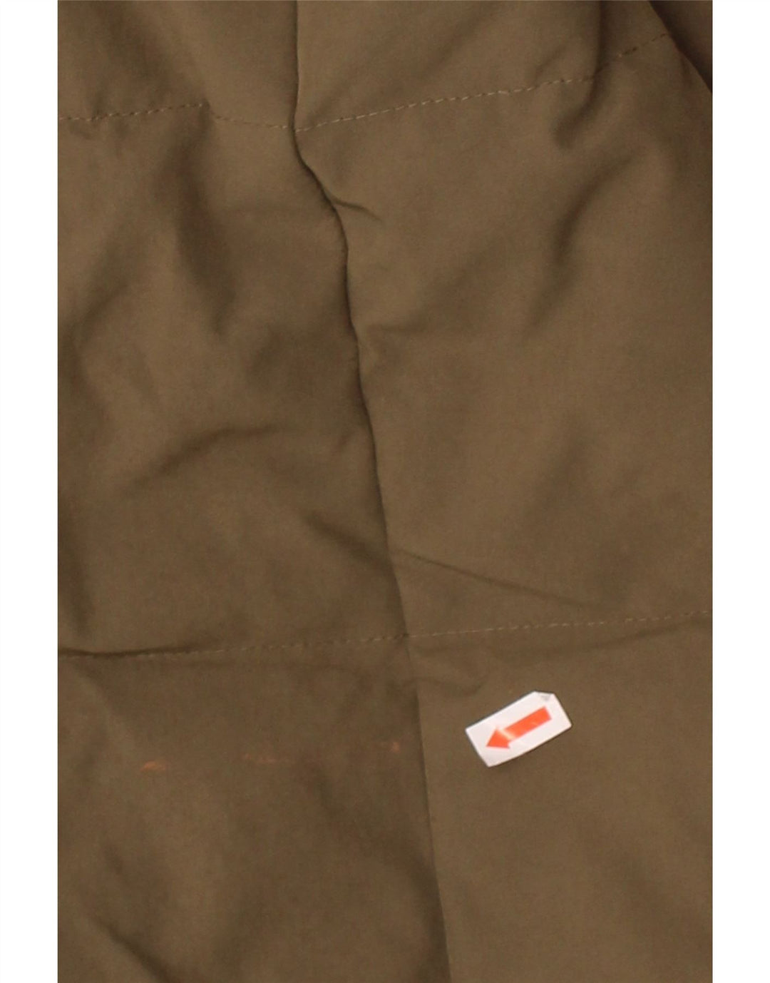 DKNY Womens Hooded Padded Coat UK 14 Medium Khaki