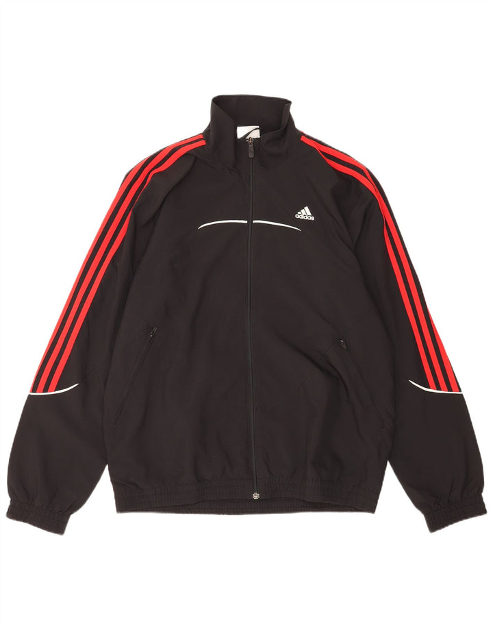 Adidas Herre Climalite fuld træningsdragt UK 40/42 Medium Black