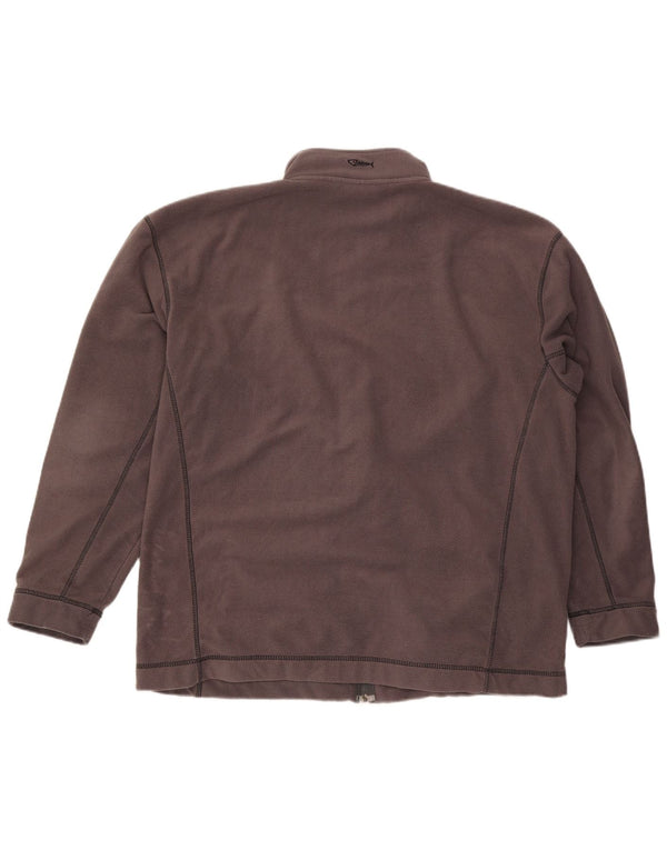 Weird Fish Herre Fleecejakke UK 42 XL Grå Polyester